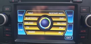 Casca head unit main menu