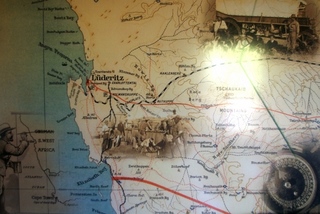 Historical stuff all around in the restaurant of the lodge...