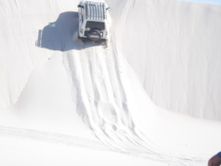 and over (did make it, no use posting a pic of a dune with no Paj on it...)