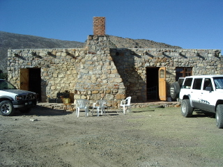 The cottage we hired for the weakend