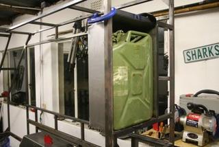 Manufactur Box for Jerry Can. This will be inbeded so that the door can open flat over the can