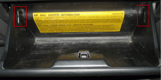 Remove clips holding cubbyhole in place.gif