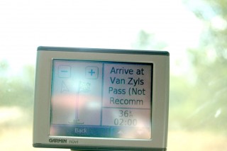 van zyls pass GPS warning