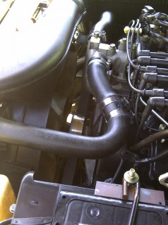 1. Inline fitting installed.jpg (96.79 KiB) Viewed 2620 times Inline coolant fitting installed in top radiator hose