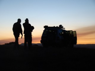 Sunset from the Airstrip in Port St. Johns