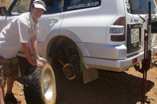 Steel rear replacement with Hi-Lift
