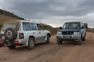 "Only in a Pajero!!!"