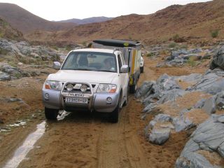 Taking an Echo Chobe through the Richterveld.