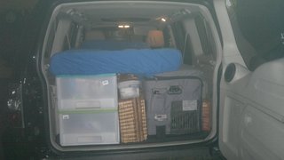 Everything packed including mattress