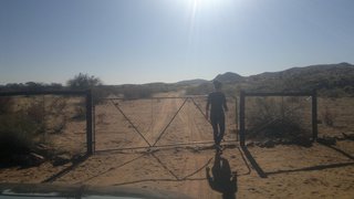 The gate that impeded our progress