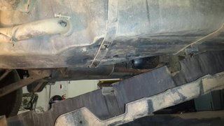 Dent under plastic cover 2