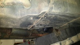 Dent under plastic cover 1