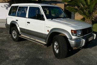 picture of my new pre-owned Pajero as advertised in CT.
