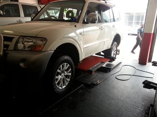 My car when getting new wheels and tyres fitted after having it for 1 week.