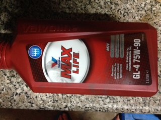 IMG_2843.JPG (130.42 KiB) Viewed 24415 times Valvoline GL4 75W-90 Fully Synthetic