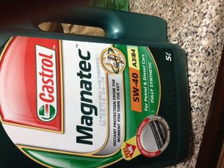IMG_2844.JPG (141.81 KiB) Viewed 24415 times Castrol Magnatec 5W-40 Fully Synthetic