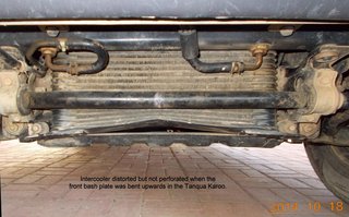 Intercooler damage