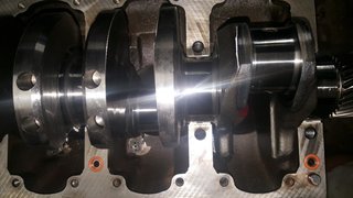 New "O" rings fitted to oil gallery between block &amp; sub block cradle