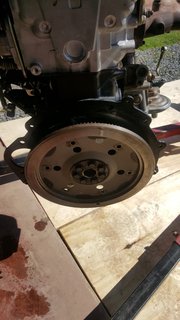 20151011_100406 (Medium).jpg (125.35 KiB) Viewed 3341 times Adapter & flex plate fitted